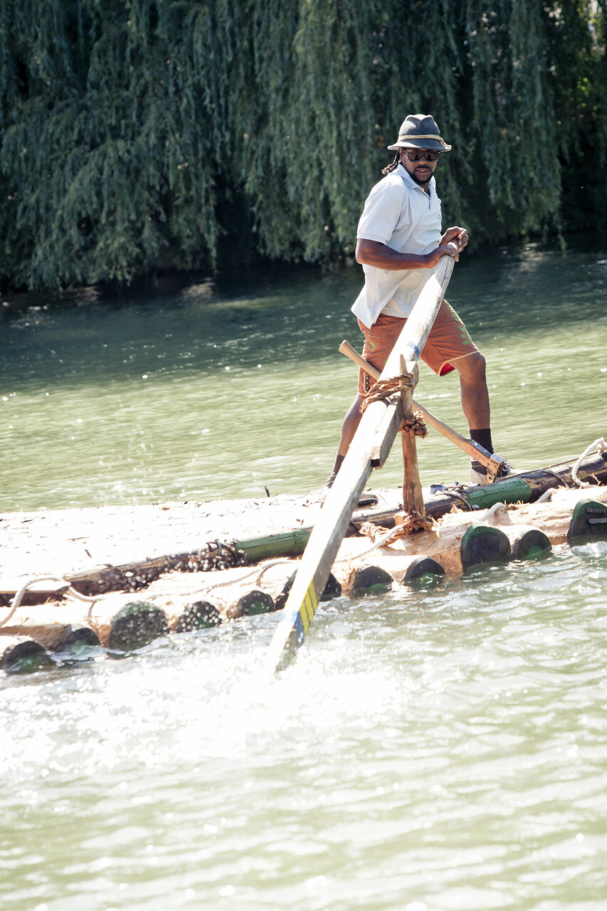 Floßfahrt auf der Isar