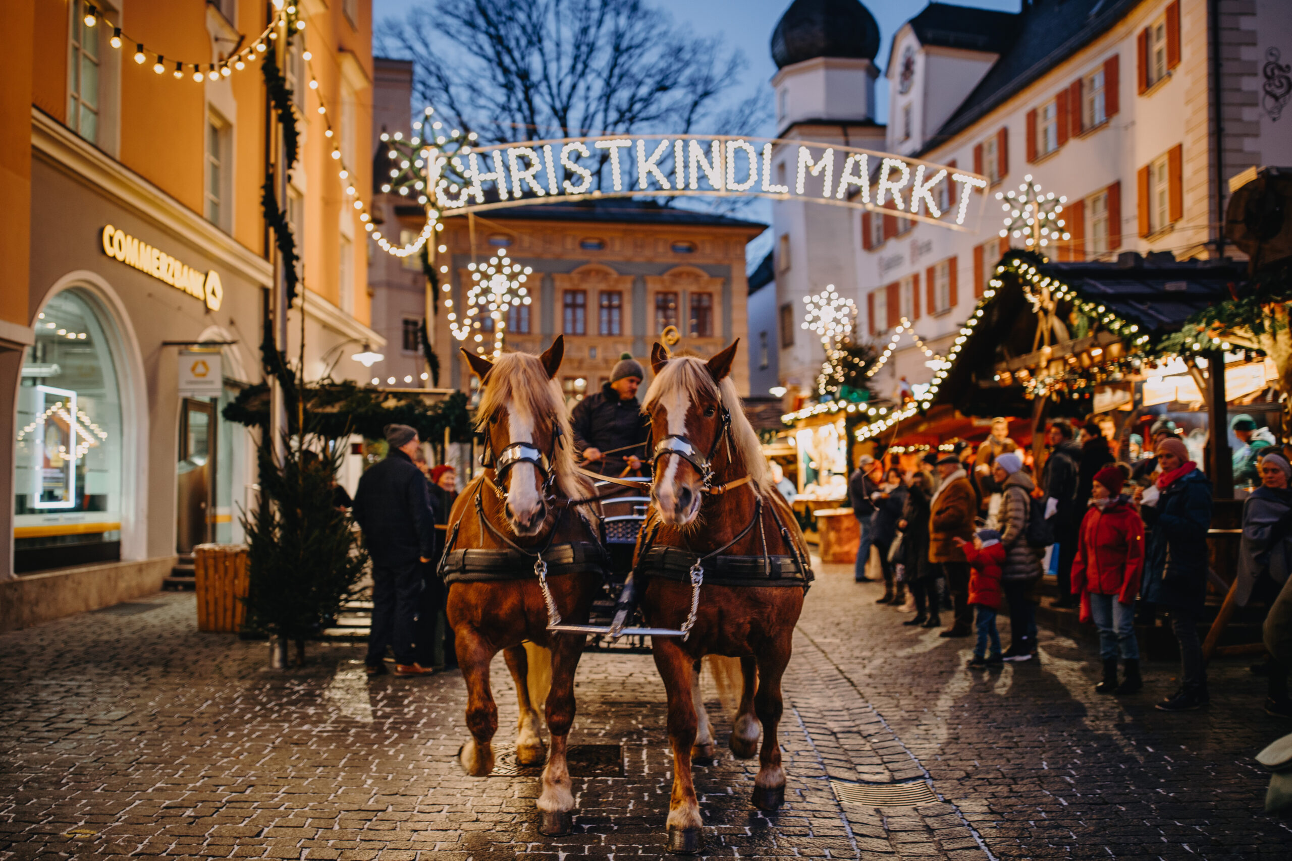 Christkindlmarkt Rosenheim - Oberbayern: echt Bayern