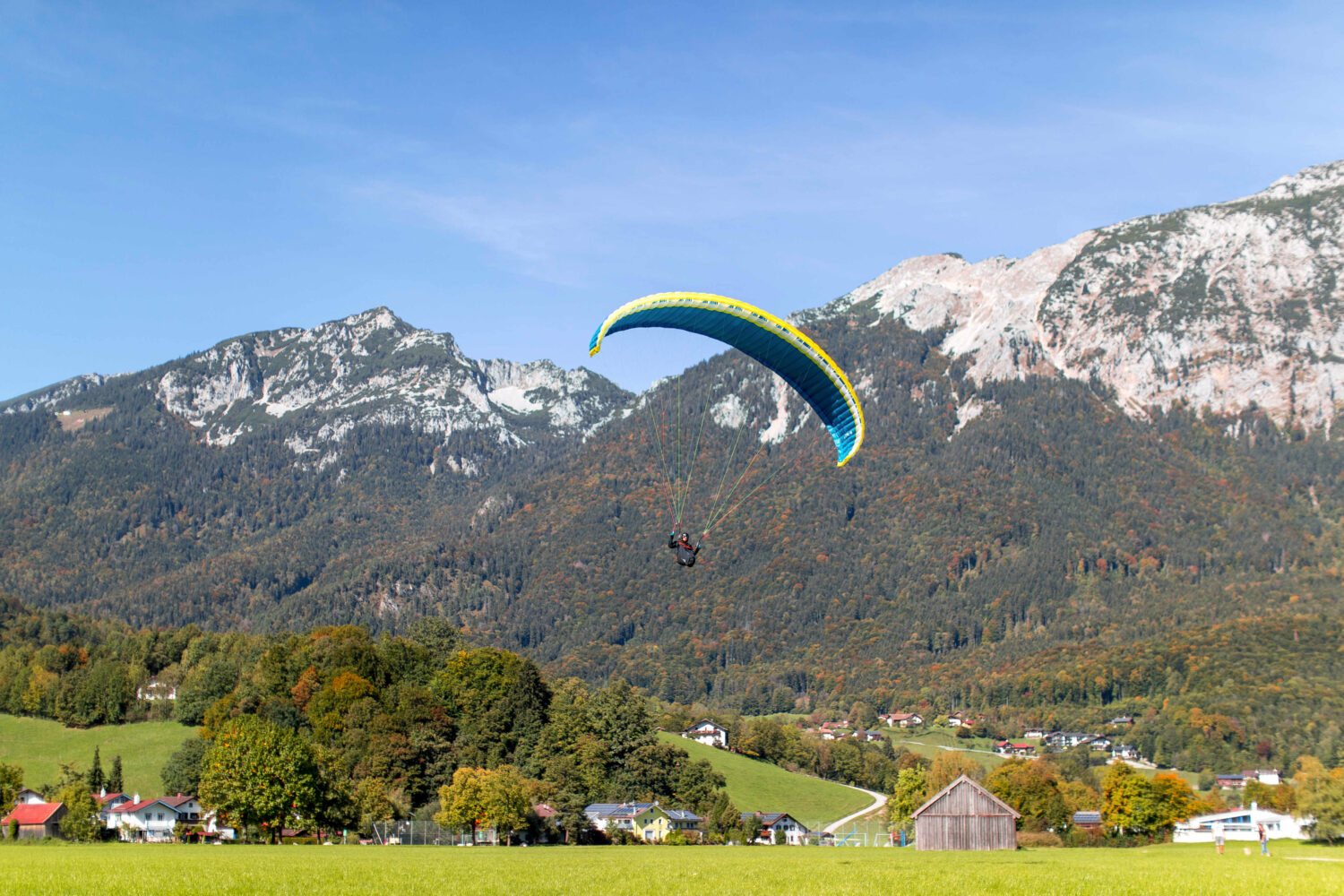 Paragleiter in Bad Reichenhall